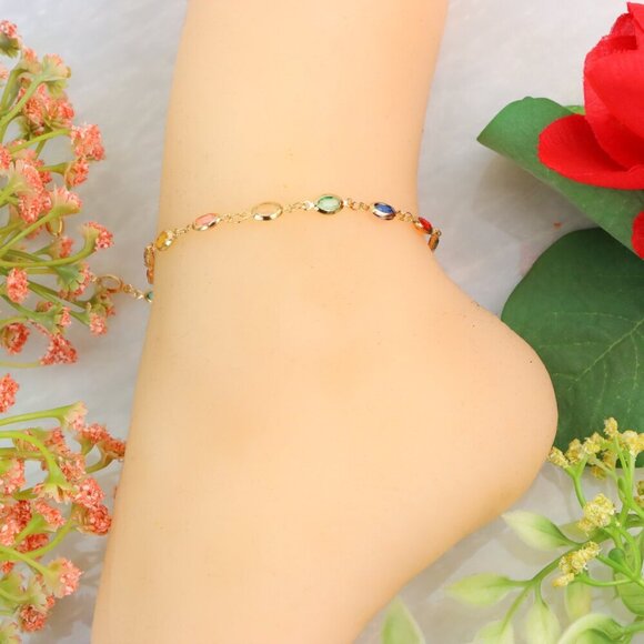 "New Beautiful Design Anklet for Women/Girls, Gift, A594 - Picture 4 of 10